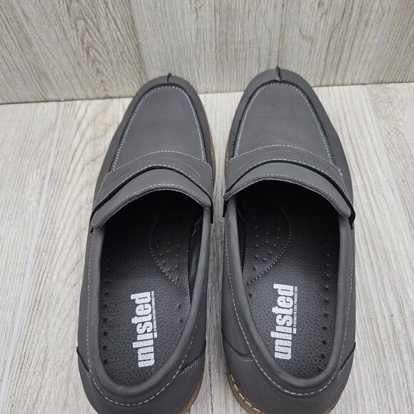 Kenneth‎ Cole Unlisted Kinley Slip on Loafers Men's Size 11 Grey - Picture 7 of 11